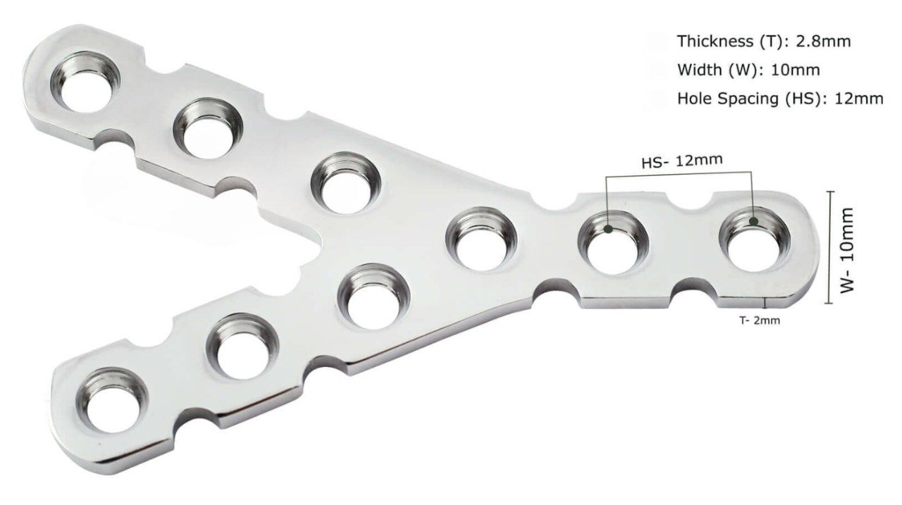 Y-Reconstruction Plate, 3.5 mm